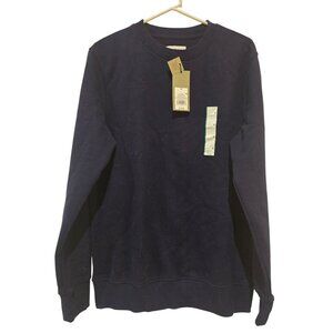 NWT Goodfellow & Co Men’s Crewneck Sweatshirt Pullover Navy Size M New